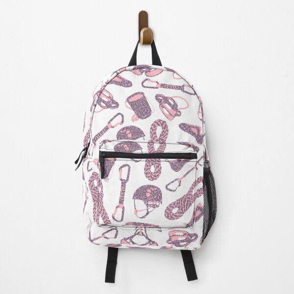 Item preview, Flower Power Climbing Gear Repeat Pattern Lavender and Light Pink designed and sold by KatelynMitalski.