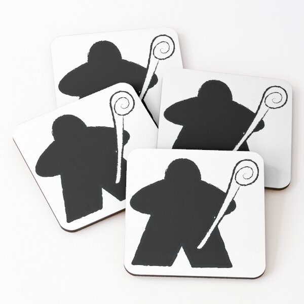 Item preview, Black Cleric Meeple! designed and sold by BaronsGames.