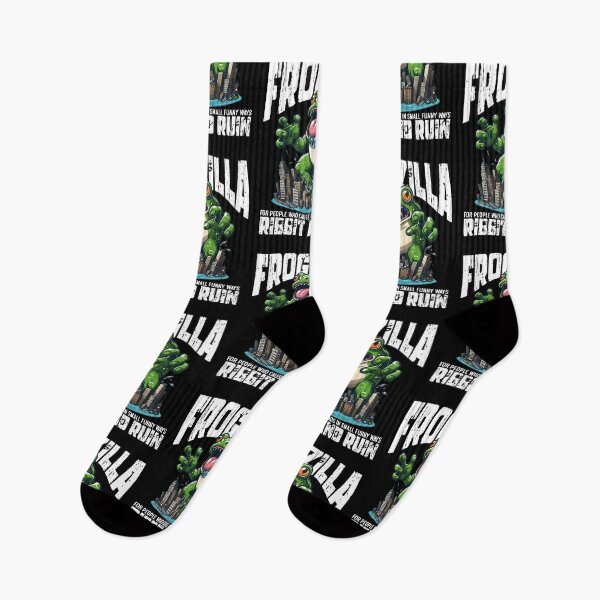 Item preview, RIBBIT AND RUIN - FROGZILLA designed and sold by KEF Custom.