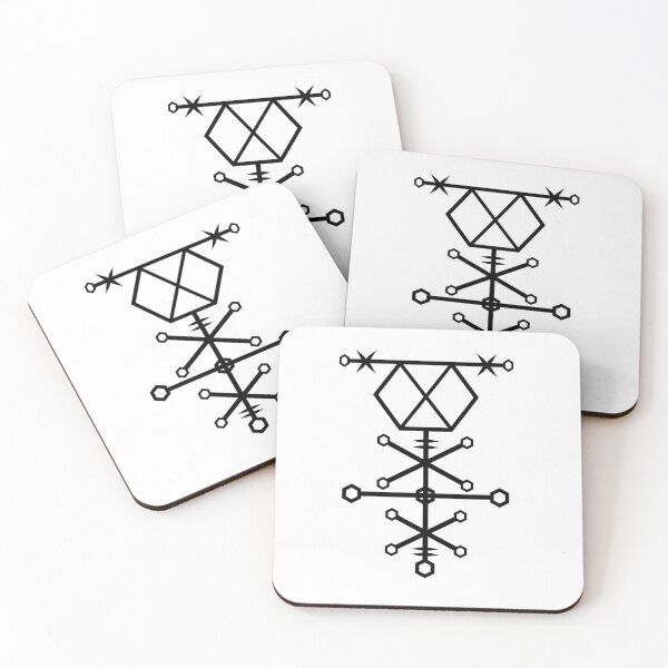 Item preview, Stafur til Að Vekja Upp Draug Rune - Black designed and sold by Gumless.