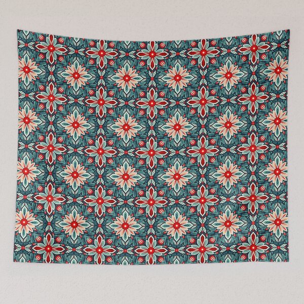 Item preview, Seamless Christmas patterns  designed and sold by Kelli Campbell.
