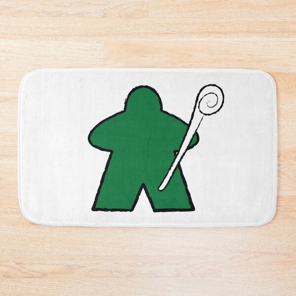 Item preview, Emerald Cleric Meeple! designed and sold by BaronsGames.