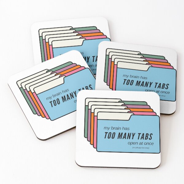 Item preview, my brain has too many tabs open designed and sold by kcmusic919.