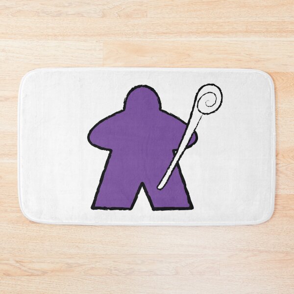 Item preview, Purple Cleric Meeple! designed and sold by BaronsGames.