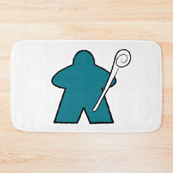 Item preview, Teal Cleric Meeple! designed and sold by BaronsGames.