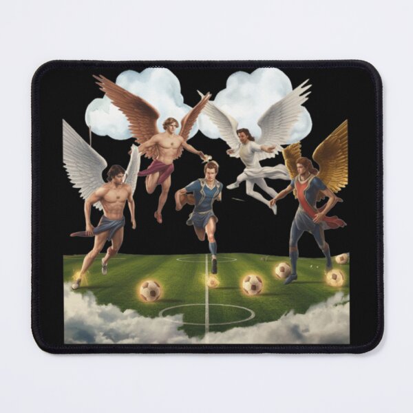 Item preview, Heavenly Archangels Playing Football designed and sold by DivineHaven.