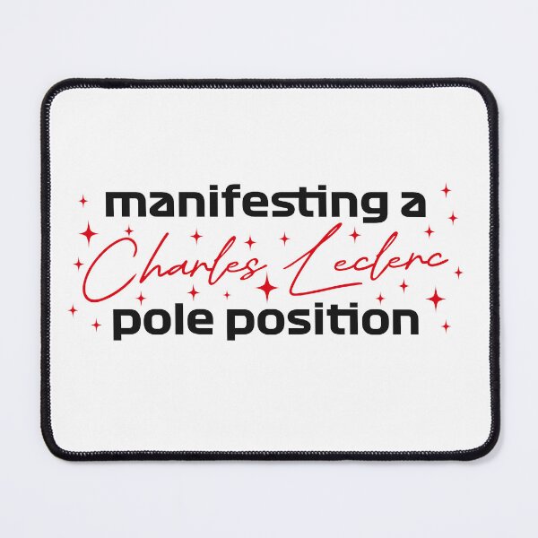 Item preview, manifesting a Charles Leclerc pole position designed and sold by smpeeden.