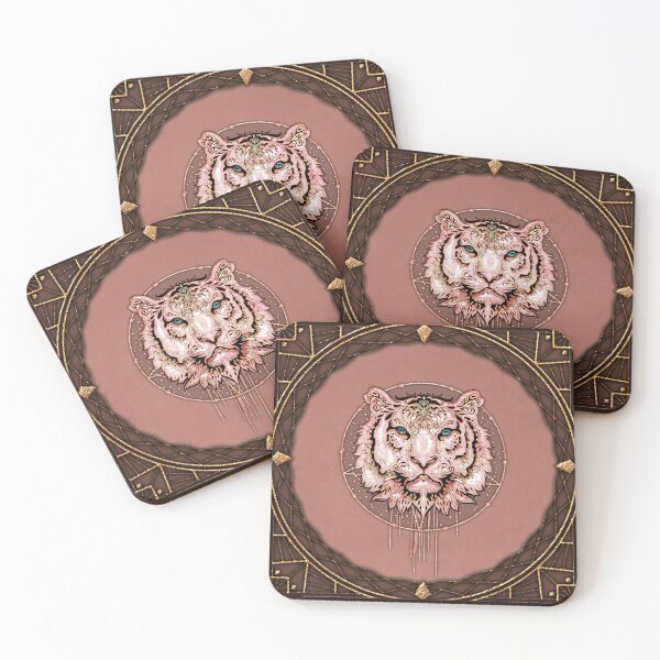 Item preview, Captivating and artistic depiction of a tiger's face designed and sold by nicky2342.