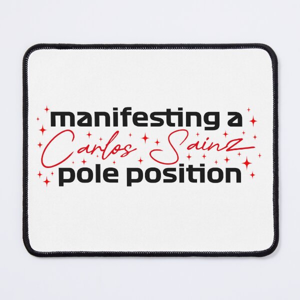 Item preview, manifesting a Carlos Sainz pole position designed and sold by smpeeden.