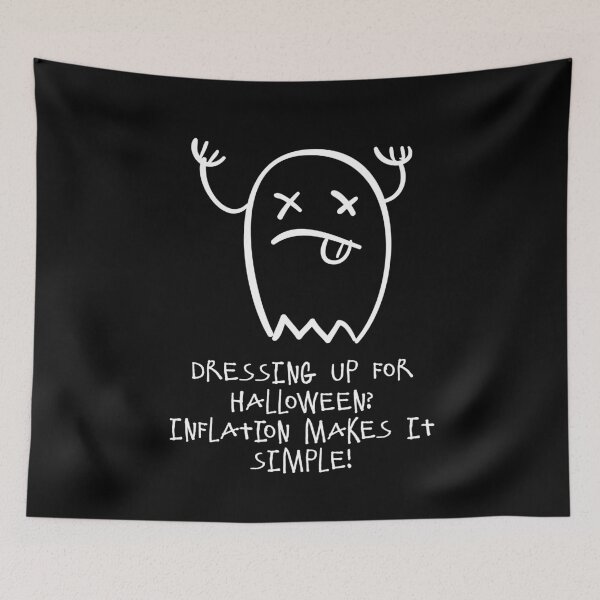 Item preview, Dressing Up For Halloween? Inflation Makes It Simple! - Funny Halloween Costume designed and sold by Kubala.