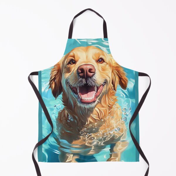 Item preview, Golden Retriever swiming designed and sold by ebrawne.