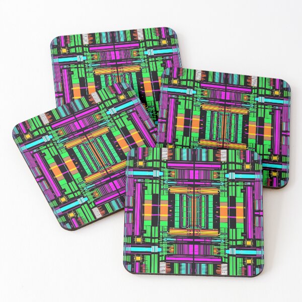 Item preview, Y2K Pattern #4 designed and sold by Kaleidoscope Print.