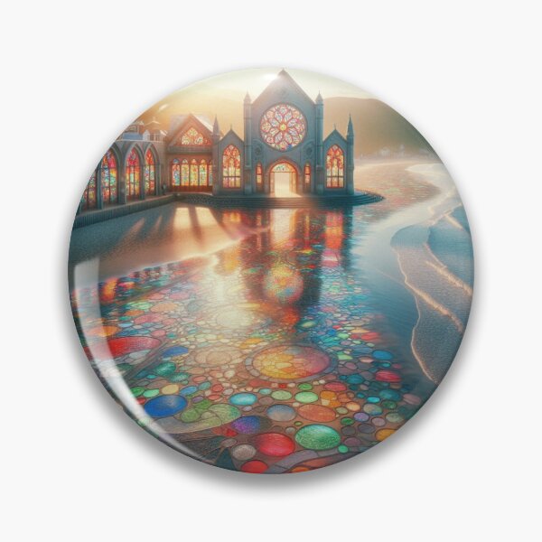 Item preview, Stained Glass Beach designed and sold by Vast-Designs.