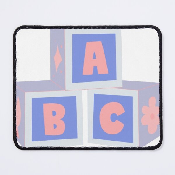 Item preview, Baby ABC Purple Pink Cubes Boxes Toys SolaAndSoli designed and sold by SolaAndSoli.