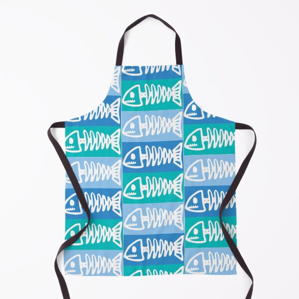 Item preview, Blue Skeletal Fish designed and sold by Bondillero.