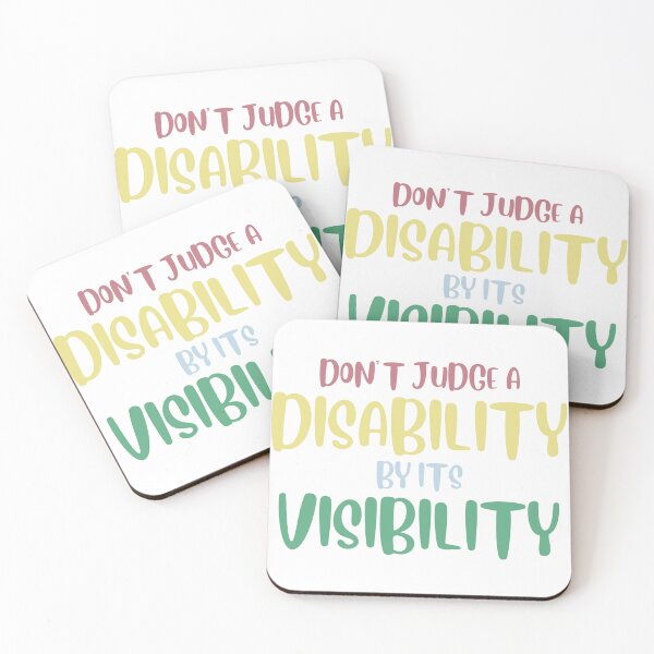 Item preview, Don't judge a disability by it's visibility designed and sold by MOLLY DOHERTY.