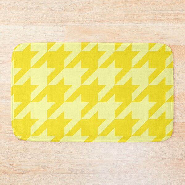 Item preview, Lemon Houndstooth designed and sold by curtjankadesign.