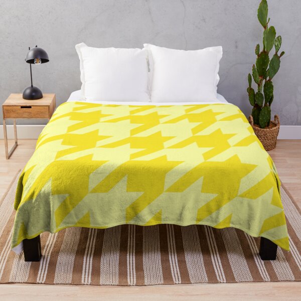 Item preview, Lemon Houndstooth designed and sold by curtjankadesign.