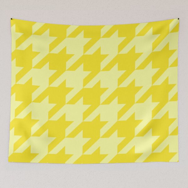 Item preview, Lemon Houndstooth designed and sold by curtjankadesign.