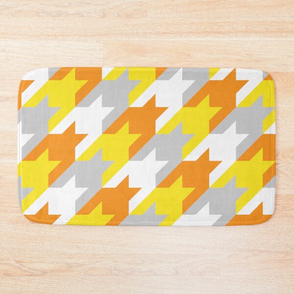Item preview, Sunshine Houndstooth designed and sold by curtjankadesign.