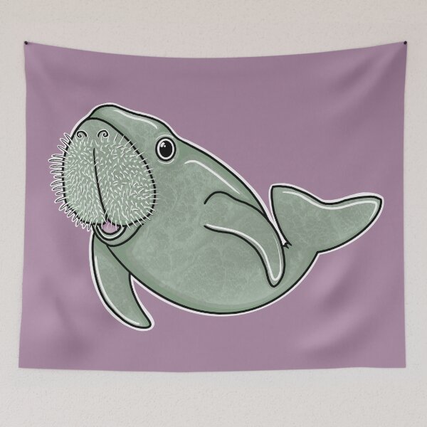 Item preview, "Dorothy The Dugong" 2 | Lady Of The Sea designed and sold by LiseHoltArt.