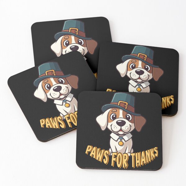 Item preview, Paws for Thanks - A Cute Puppy's Thanksgiving designed and sold by Diwakar-Designs.