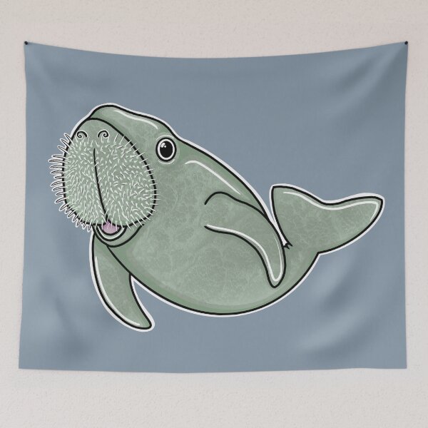 Item preview, "Dorothy The Dugong" 3 | Lady Of The Sea designed and sold by LiseHoltArt.