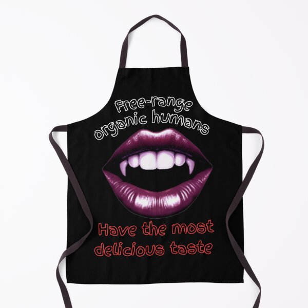 Item preview, Free-range organic humans - Have the most delicious taste | Werewolf & Vampire Lore (BLACK) designed and sold by WheelieGdArt.