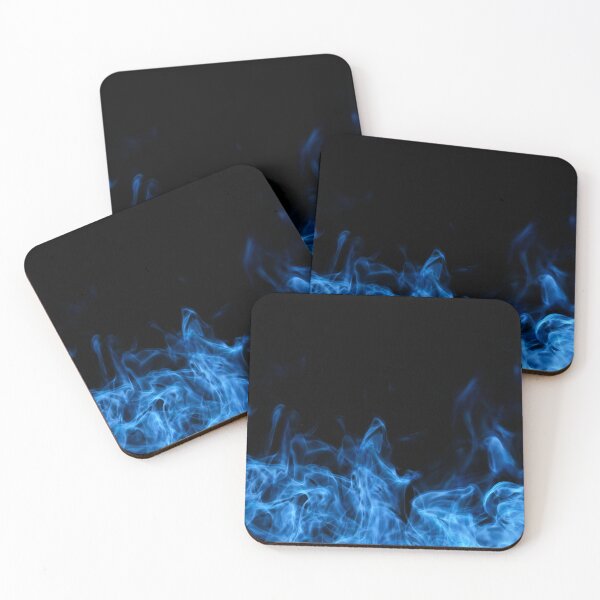 Item preview, Fiery Aesthetics Magical Blue Fire Flames - 3D Rendering - Transparent Background designed and sold by lematworks.