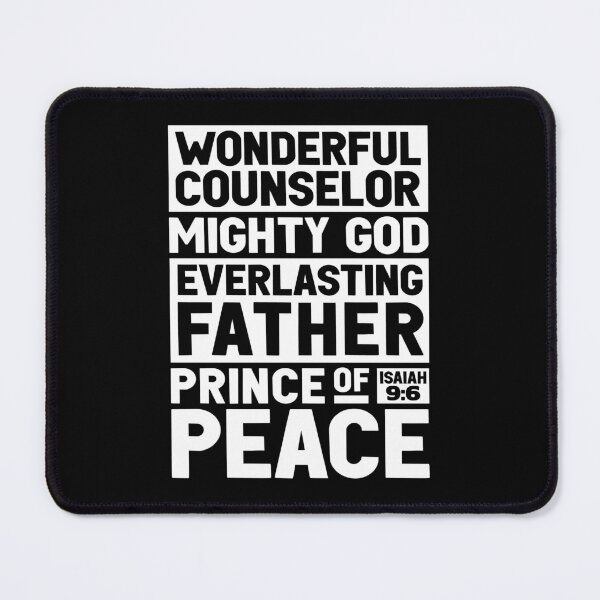 Item preview, Isaiah 9:6 Unto Us a Child is Born designed and sold by plushism.