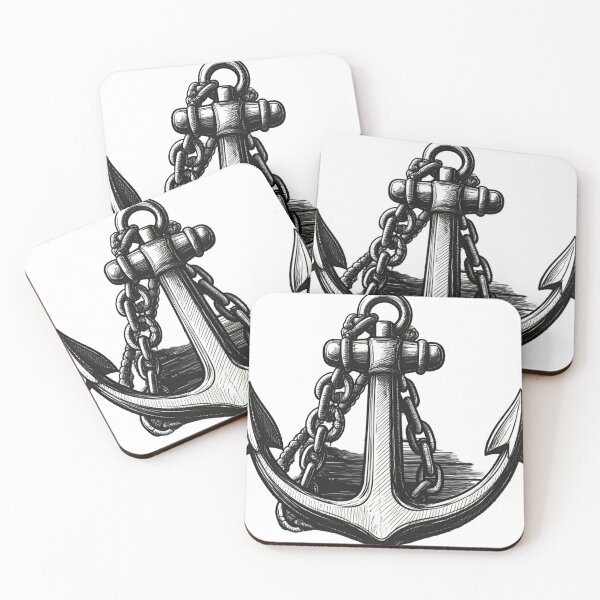 Item preview, Anchor sketch designed and sold by Kasta1989.