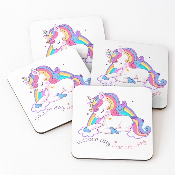 Item preview, holographic unicorn with rainbow  designed and sold by Yasmina Art.