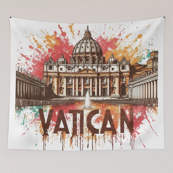 Aperçu de l'œuvre Cité du Vatican créée et vendue par ManikRaja.