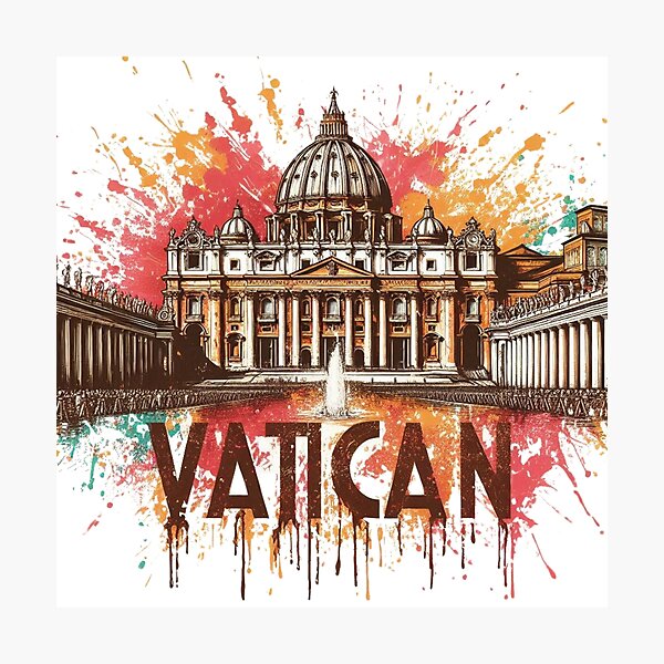 Item preview, Vatican city designed and sold by ManikRaja.