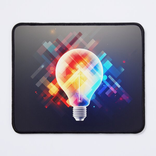 Item preview, Colorful Light Bulb 2 designed and sold by Printinkverse.