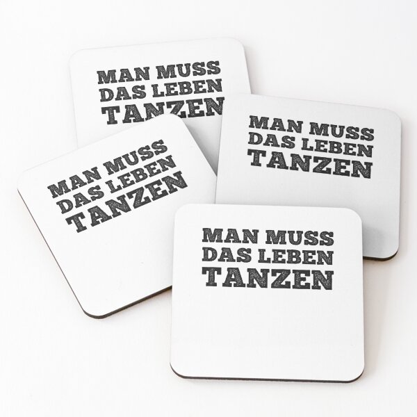 Item preview, Man Muss Das Leben Tanzen designed and sold by Mariano ⭐⭐⭐⭐⭐.