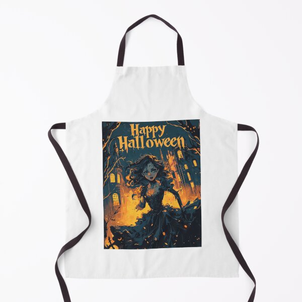 Item preview, Gothic Vampiress Escape | Dark Halloween Art | Haunted Castle Scene designed and sold by Moments-Studio.