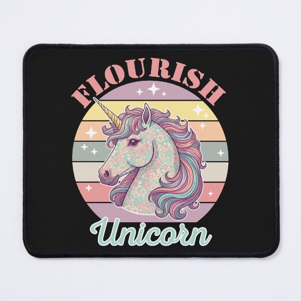 Item preview, Vintage flourish unicorn designed and sold by jaiahshop.