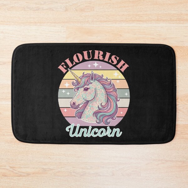 Item preview, Vintage flourish unicorn  designed and sold by jaiahshop.