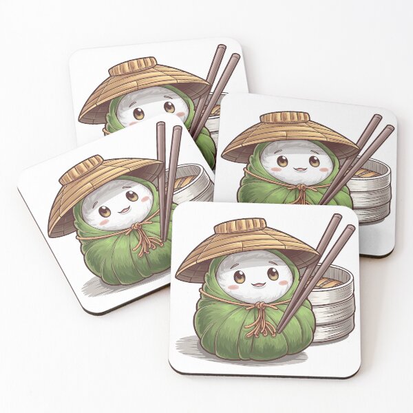 Item preview, Bamboo Hat Zongzi designed and sold by Verycutethings.