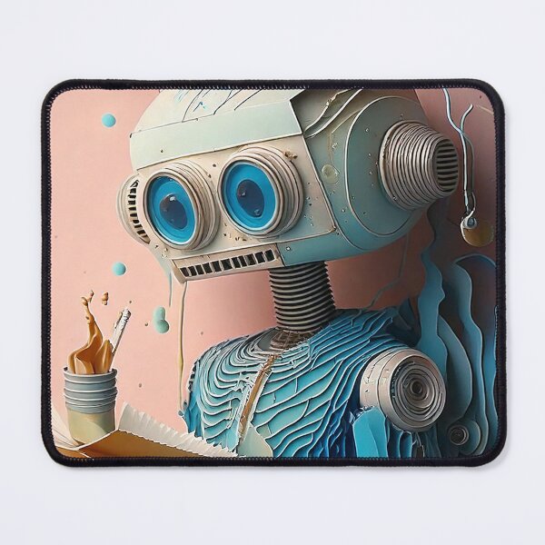 Item preview, Robilma - Artificial intelligence creates art (3/4) designed and sold by sabantha.