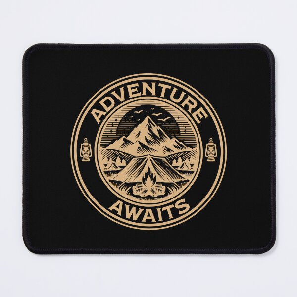 Item preview, Adventure Awaits - Camping designed and sold by FarmOfCuties.
