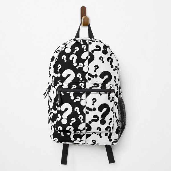 Item preview, Black White Question Mark Riddle Pattern designed and sold by PatternTitan.