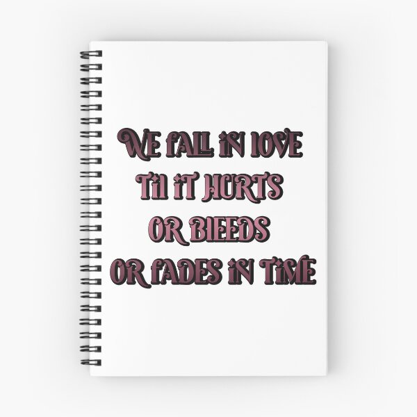 Item preview, State of Grace [Lyrics] - Red by Taylor Swift// We fall in love 'til it hurts or bleeds, or fades in time designed and sold by LEYLA Hunter.