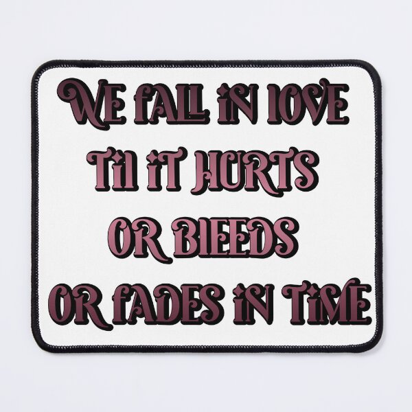 Item preview, State of Grace [Lyrics] - Red by Taylor Swift// We fall in love 'til it hurts or bleeds, or fades in time designed and sold by LEYLA Hunter.