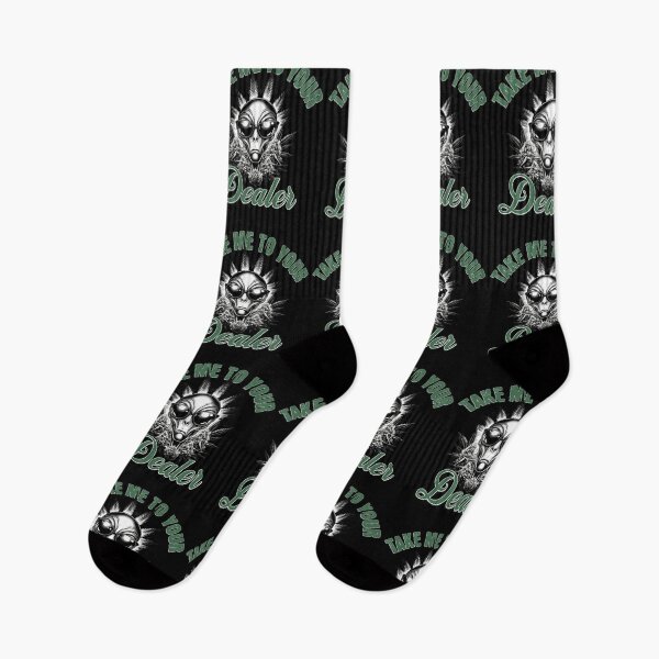 Item preview, Take Me To Your Dealer - Funny Alien designed and sold by FarmOfCuties.