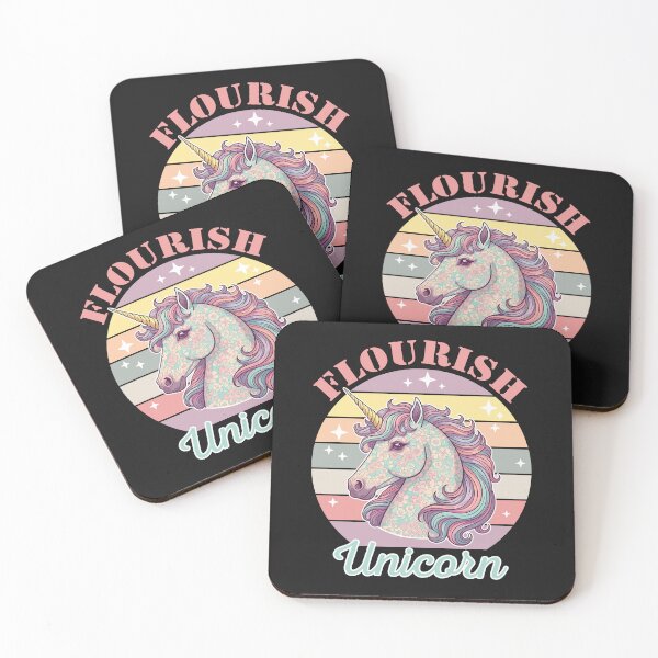 Item preview, Vintage flourish unicorn  designed and sold by jaiahshop.