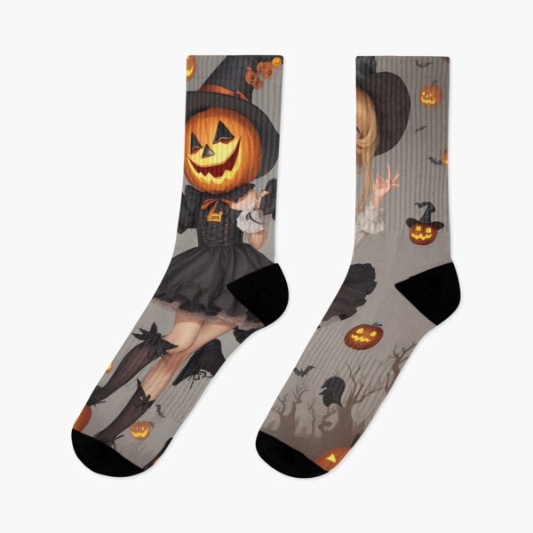 Item preview, Witchy Pumpkin Sisters Halloween Art designed and sold by Spicex2.