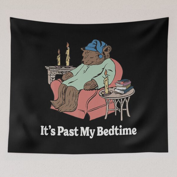 Item preview, It's Past My Bedtime Sleepy Bear Time Reading designed and sold by spirorinin.