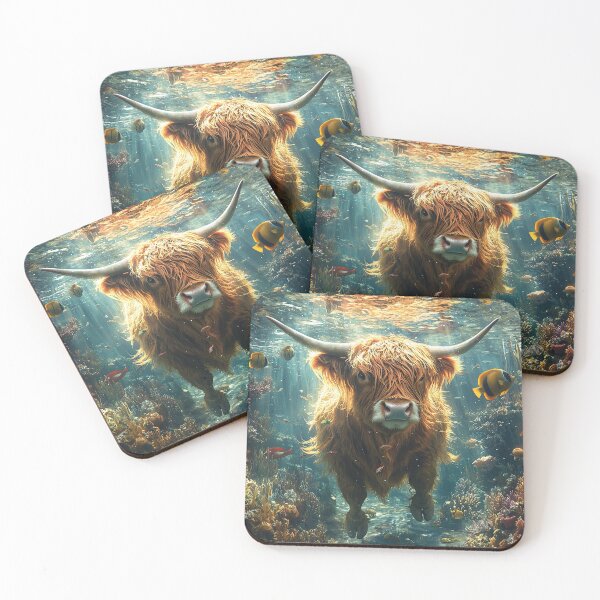 Item preview, Highland Cow Cow Scottish Cattle Scottish Highlander Highland Cattle designed and sold by ArtHouseNiklas.